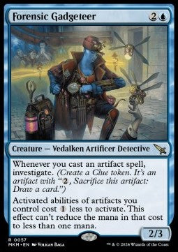 Forensic Gadgeteer⁣ - Murders at Karlov Manor⁣ (Rare)⁣ [57]