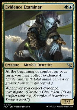 Evidence Examiner⁣ - Murders at Karlov Manor⁣ (Uncommon)⁣ [201]