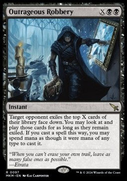 Outrageous Robbery⁣ - Murders at Karlov Manor⁣ (Rare)⁣ [97]