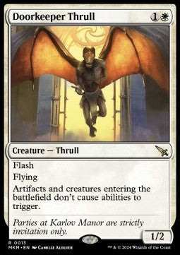 Doorkeeper Thrull⁣ - Murders at Karlov Manor⁣ (Rare)⁣ [13]