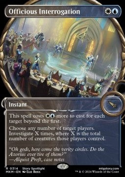 Officious Interrogation⁣ - Murders at Karlov Manor: Extras⁣ (Rare)⁣ [314]