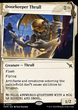 Doorkeeper Thrull⁣ - Murders at Karlov Manor: Extras⁣ (Rare)⁣ [338]