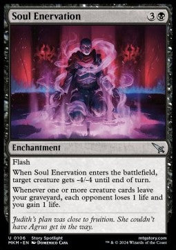 Soul Enervation⁣ - Murders at Karlov Manor⁣ (Uncommon)⁣ [106]