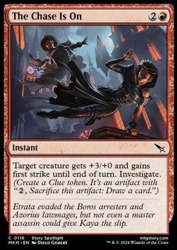 The Chase Is On⁣ - Murders at Karlov Manor⁣ (Common)⁣ [116]