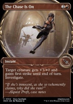 The Chase Is On⁣ - Murders at Karlov Manor: Extras⁣ (Common)⁣ [304]