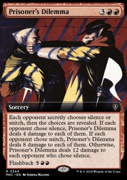 Prisoner's Dilemma⁣ - Commander: Murders at Karlov Manor: Extras⁣ (Rare)⁣ [344]