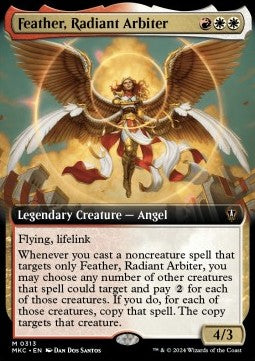 Feather, Radiant Arbiter⁣ - Commander: Murders at Karlov Manor: Extras⁣ (Mythic)⁣ [313]