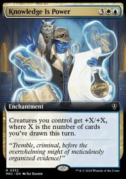 Knowledge Is Power⁣ - Commander: Murders at Karlov Manor: Extras⁣ (Rare)⁣ [352]