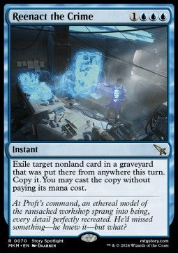 Reenact the Crime⁣ - Murders at Karlov Manor⁣ (Rare)⁣ [70]