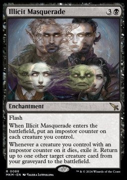 Illicit Masquerade⁣ - Murders at Karlov Manor⁣ (Rare)⁣ [88]