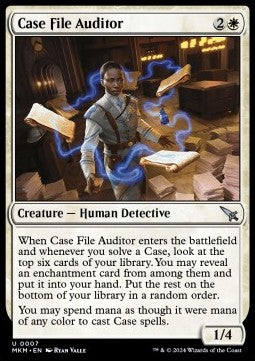 Case File Auditor⁣ - Murders at Karlov Manor⁣ (Uncommon)⁣ [7]