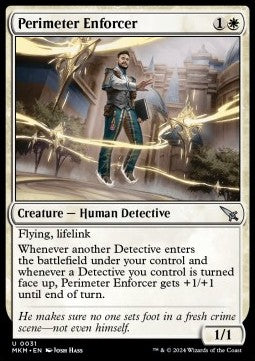 Perimeter Enforcer⁣ - Murders at Karlov Manor⁣ (Uncommon)⁣ [31]