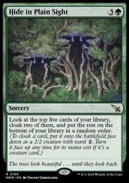 Hide in Plain Sight⁣ - Murders at Karlov Manor⁣ (Rare)⁣ [166]