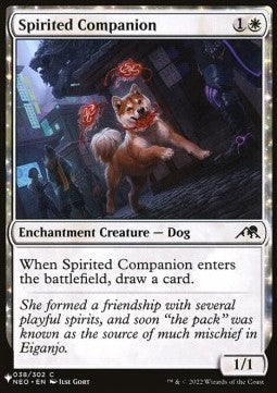 Spirited Companion - Secret Lair Commander Deck: Raining Cats and Dogs (Common) [SLDRCD-38]