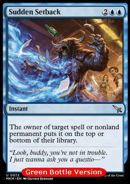 Sudden Setback (V.1)⁣ - Murders at Karlov Manor⁣ (Uncommon)⁣ [72]