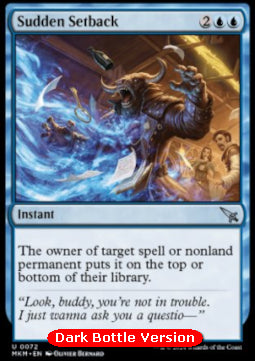 Sudden Setback (V.2)⁣ - Murders at Karlov Manor⁣ (Uncommon)⁣ [72]