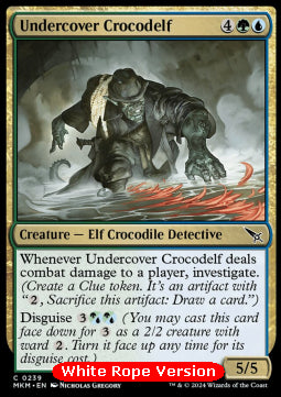 Undercover Crocodelf (V.1)⁣ - Murders at Karlov Manor⁣ (Common)⁣ [239]