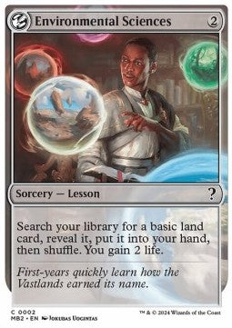 Environmental Sciences - Mystery Booster 2 (Common) [MB2-2]