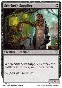 Stitcher's Supplier - Mystery Booster 2 (Uncommon) [MB2-48]