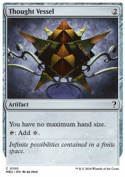 Thought Vessel - Mystery Booster 2 (Common) [MB2-100]