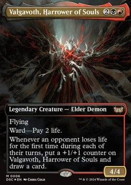 Valgavoth, Harrower of Souls⁣ - Commander: Duskmourn: House of Horror⁣ (Mythic)⁣ [6]