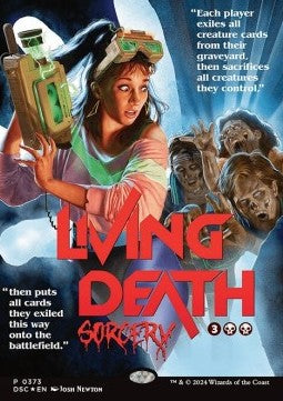 Living Death⁣ - Commander: Duskmourn: House of Horror: Extras⁣ (Mythic)⁣ [373]