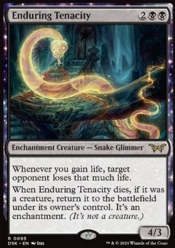 Enduring Tenacity⁣ - Duskmourn: House of Horror⁣ (Rare)⁣ [95]