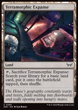 Terramorphic Expanse⁣ - Duskmourn: House of Horror⁣ (Common)⁣ [269]