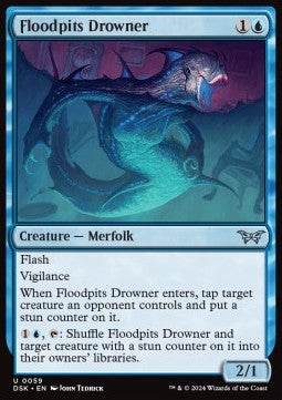 Floodpits Drowner⁣ - Duskmourn: House of Horror⁣ (Uncommon)⁣ [59]