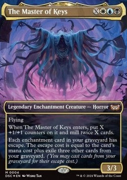 The Master of Keys⁣ - Commander: Duskmourn: House of Horror⁣ (Mythic)⁣ [4]