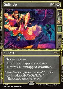 Split Up⁣ - Duskmourn: House of Horror: Extras⁣ (Rare)⁣ [304]