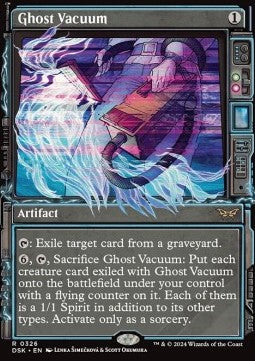 Ghost Vacuum⁣ - Duskmourn: House of Horror: Extras⁣ (Rare)⁣ [326]