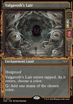 Valgavoth's Lair⁣ - Duskmourn: House of Horror: Extras⁣ (Rare)⁣ [327]