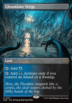 Gloomlake Verge⁣ - Duskmourn: House of Horror: Extras⁣ (Rare)⁣ [331]