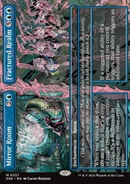 Mirror Room // Fractured Realm⁣ - Duskmourn: House of Horror: Extras⁣ (Mythic)⁣ [337]