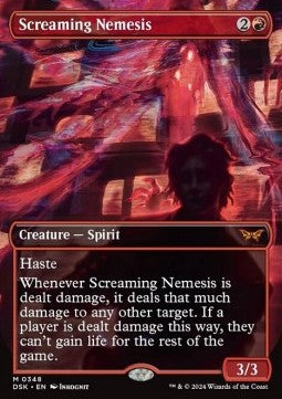 Screaming Nemesis⁣ - Duskmourn: House of Horror: Extras⁣ (Mythic)⁣ [348]