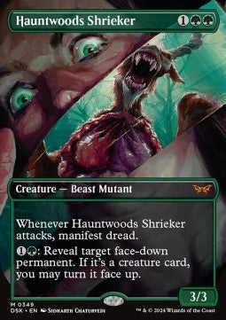 Hauntwoods Shrieker⁣ - Duskmourn: House of Horror: Extras⁣ (Mythic)⁣ [349]
