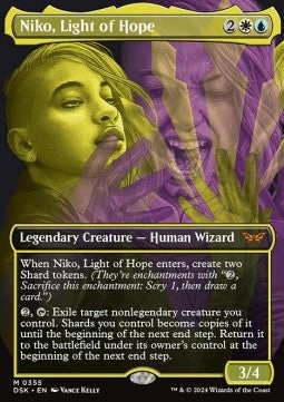Niko, Light of Hope (V.1)⁣ - Duskmourn: House of Horror: Extras⁣ (Mythic)⁣ [355]