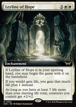 Leyline of Hope⁣ - Duskmourn: House of Horror: Extras⁣ (Rare)⁣ [369]