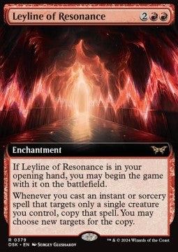 Leyline of Resonance⁣ - Duskmourn: House of Horror: Extras⁣ (Rare)⁣ [379]