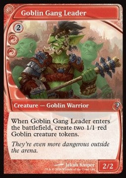 Goblin Gang Leader - Mystery Booster 2 (Uncommon) [MB2-144]