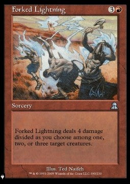 Forked Lightning - Mystery Booster 2: Reprints from Across Magic's History (Uncommon)