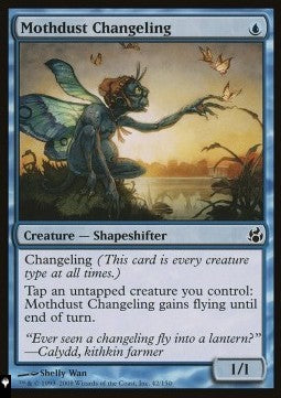 Mothdust Changeling - Mystery Booster 2: Reprints from Across Magic's History (Common)