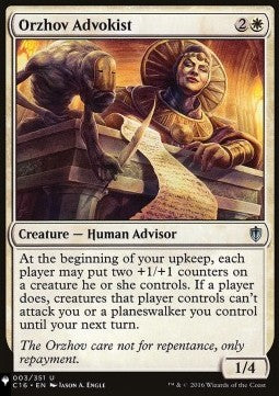 Orzhov Advokist - Mystery Booster 2: Reprints from Across Magic's History (Uncommon)