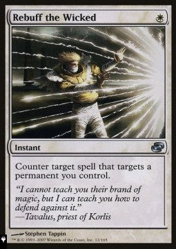 Rebuff the Wicked - Mystery Booster 2: Reprints from Across Magic's History (Uncommon)