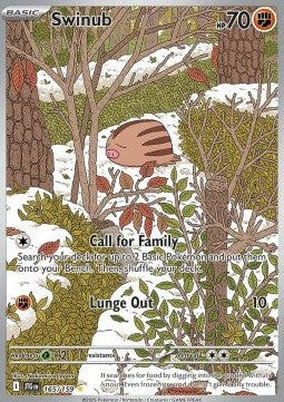 Swinub⁣ - Journey Together⁣ (Illustration Rare)⁣ [165]