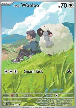 Hop's Wooloo⁣ - Journey Together⁣ (Illustration Rare)⁣ [170]