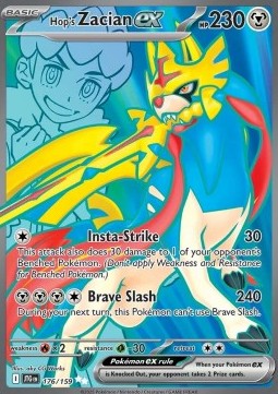 Hop's Zacian ex⁣ - Journey Together⁣ (Ultra Rare)⁣ [176]