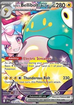 Iono's Bellibolt ex⁣ - Journey Together⁣ (Special Illustration Rare)⁣ [183]