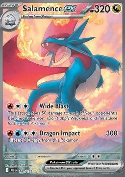 Salamence ex⁣ - Journey Together⁣ (Special Illustration Rare)⁣ [187]